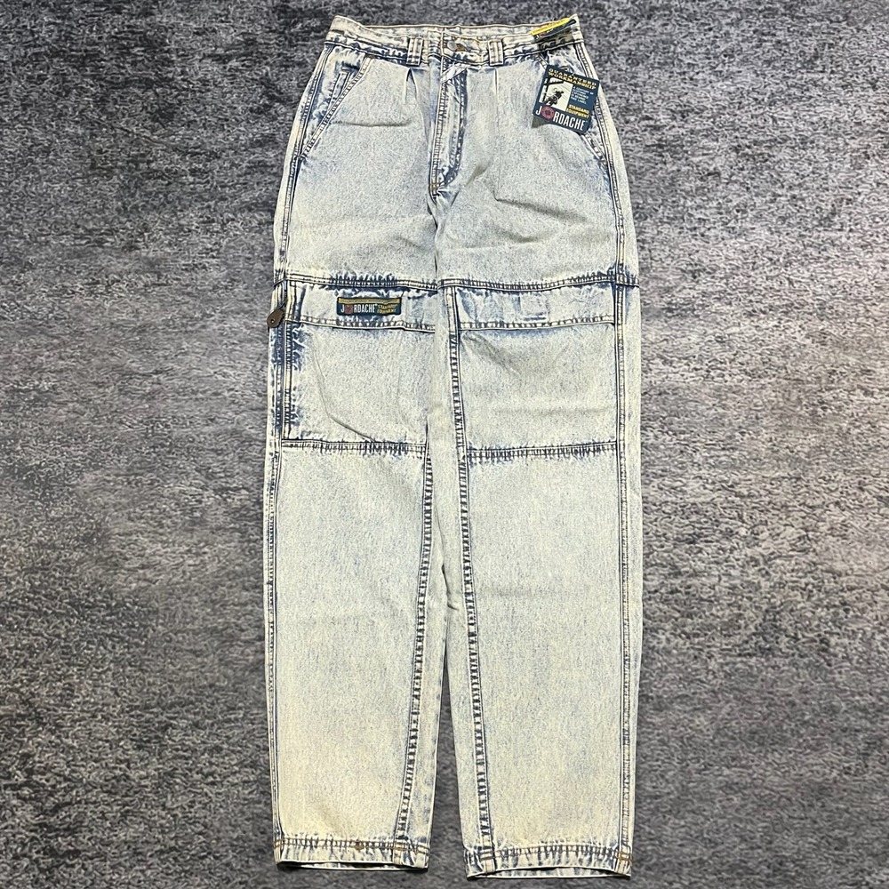 NWT‎ Vintage Jordache Standard Equipment Jeans Mens 30x34 Light Blue 90s Utility